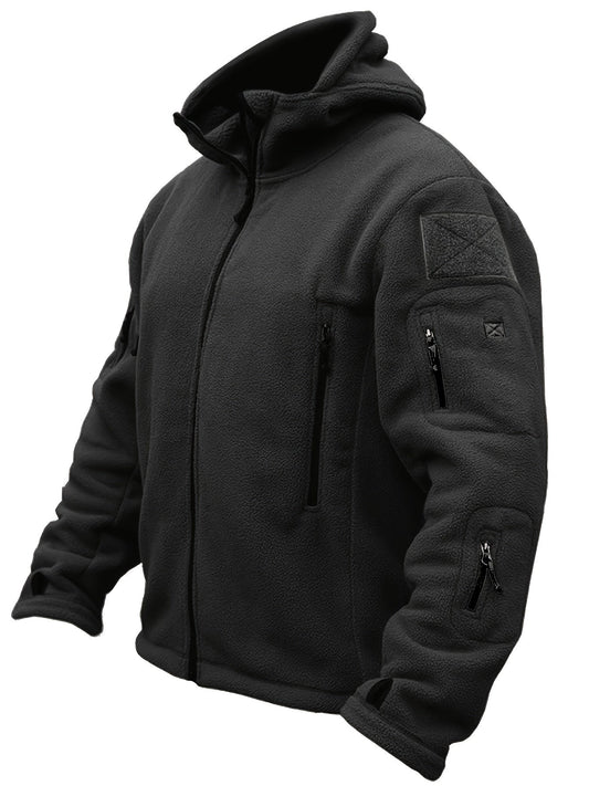 Rosendo – Langärmeliger Kapuzenpullover mit Taschen