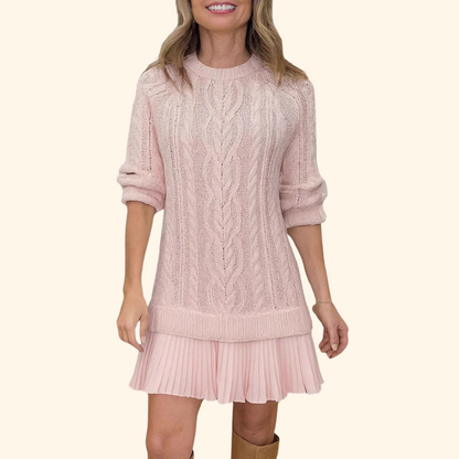 Sarah | Strickpullover Kleid