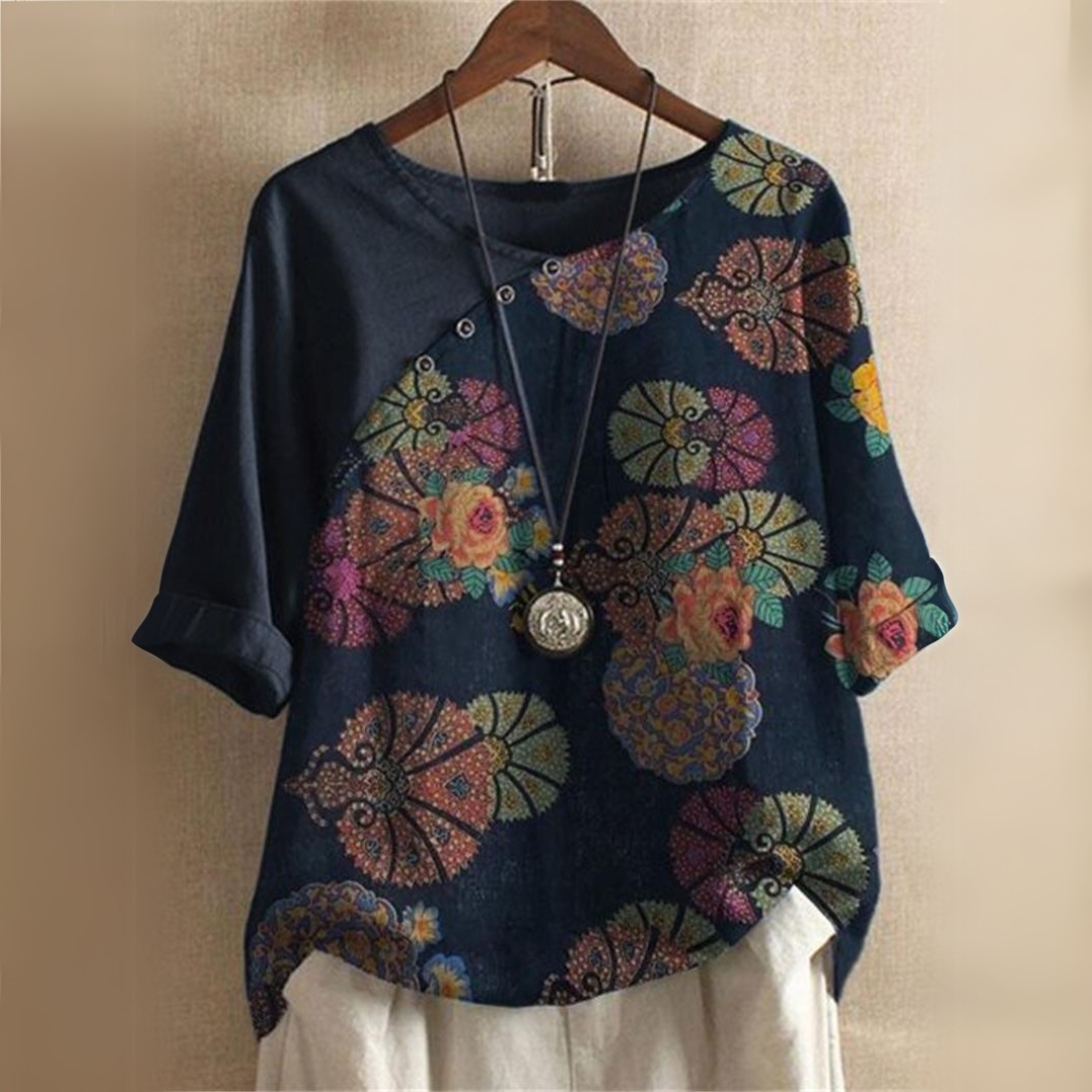 Ella | Schmeichelhafte Elegante Bluse