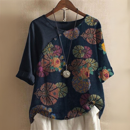 Ella | Schmeichelhafte Elegante Bluse