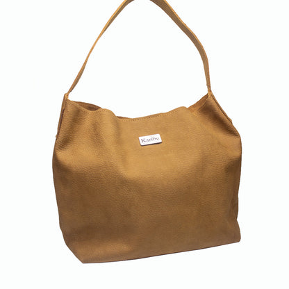 Dominique Café Wildleder Geldbörse