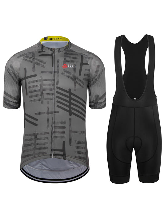 GCRFL 2-teiliges Herren-Radtrikot-Set
