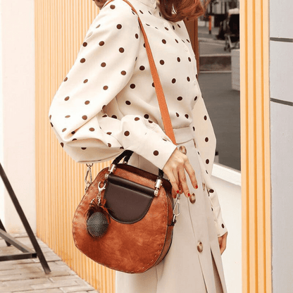 Vera – Elegante Leder-Umhängetasche