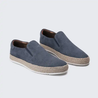 Sommer-Loafers aus Wildleder