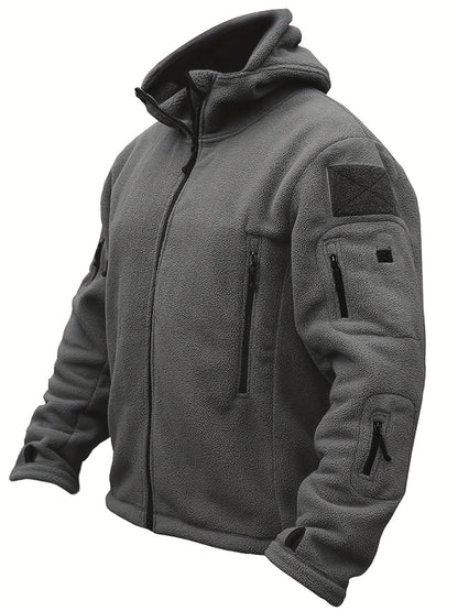 Rosendo – Langärmeliger Kapuzenpullover mit Taschen