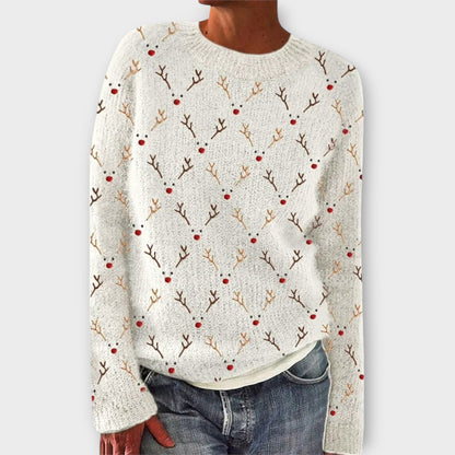 Simone – Bequemer Weihnachts-Pullover