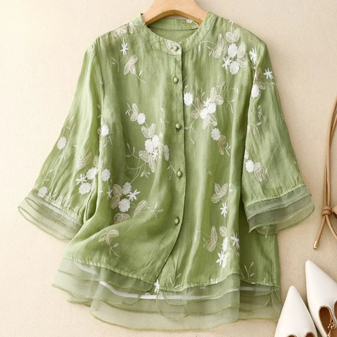 Seraphina™ | Bestickte Bluse