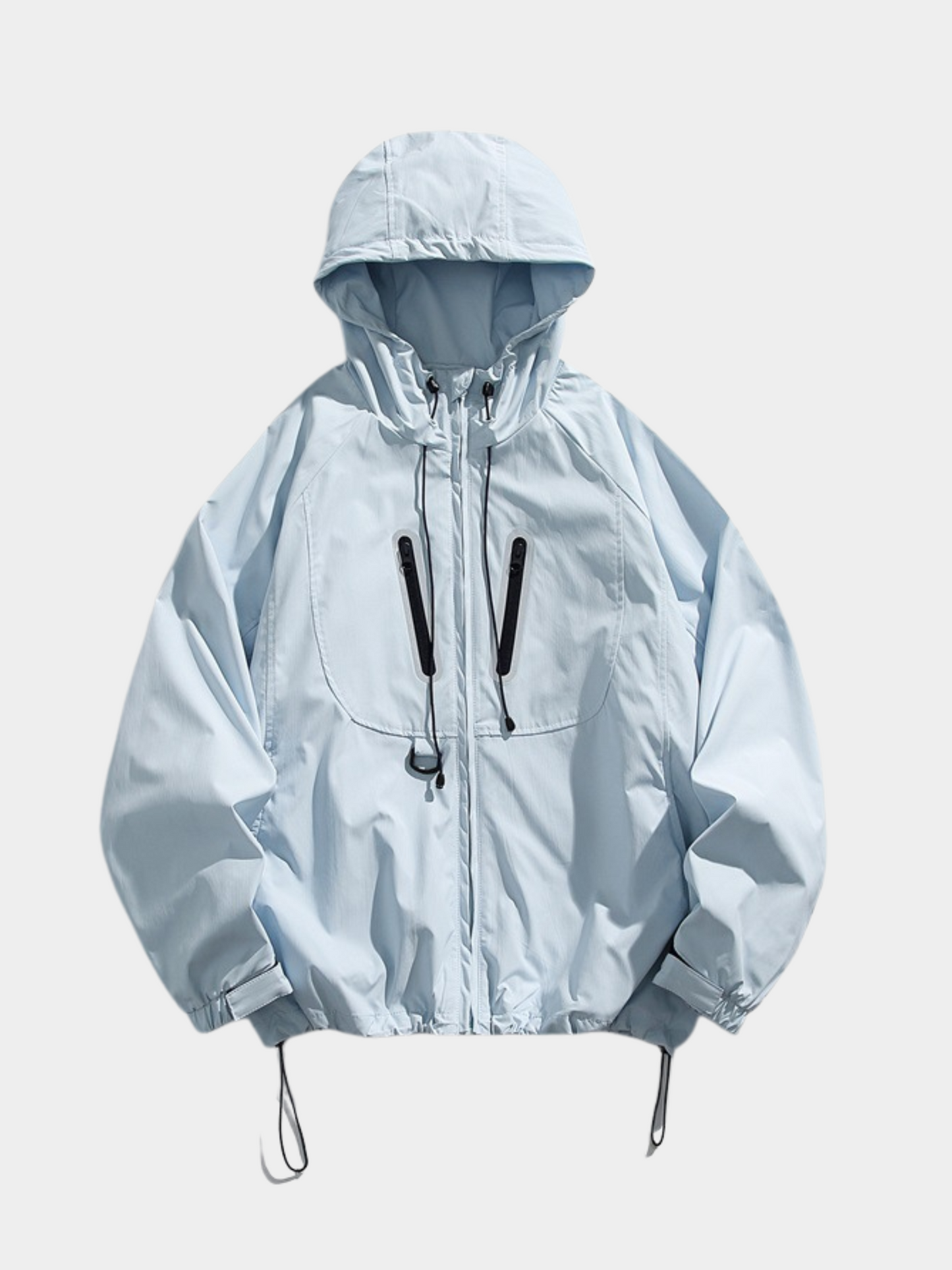 EchoCore – Locker geschnittene Technische Shelljacke mit Kapuze