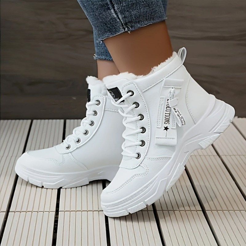 Victoria | warme Schnür-Winterstiefel