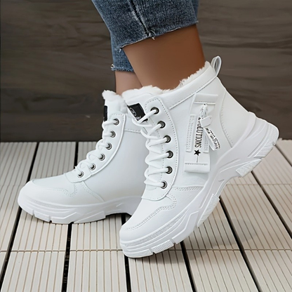 Victoria | warme Schnür-Winterstiefel