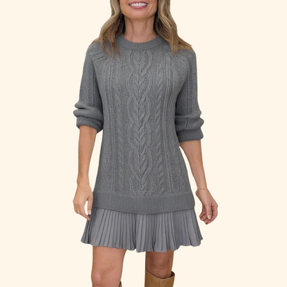 Sarah | Strickpullover Kleid