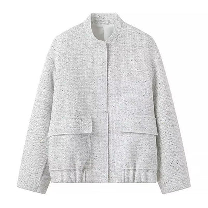 Eva | Jacke mit Perlenrand