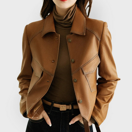 Emma | Stylish Leather Jacket
