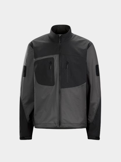 CampRope - Men's UPF50+ Protection Color-Block Softshell Jacket