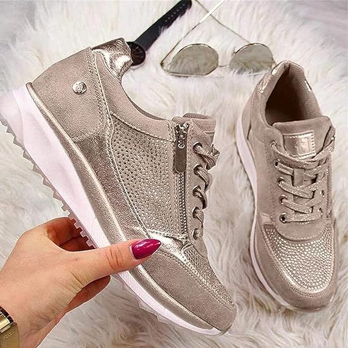 BRUNHILDE | ORTHOPÄDISCHE SNEAKER MIT REISSVERSCHLUSS