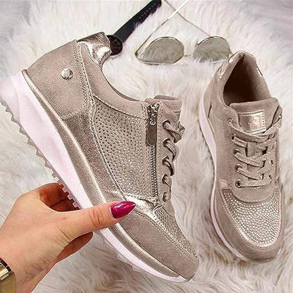 BRUNHILDE | ORTHOPÄDISCHE SNEAKER MIT REISSVERSCHLUSS