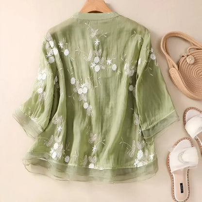 Seraphina™ | Bestickte Bluse