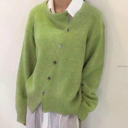 Evalina | Cardigan mit Rundhalsausschnitt