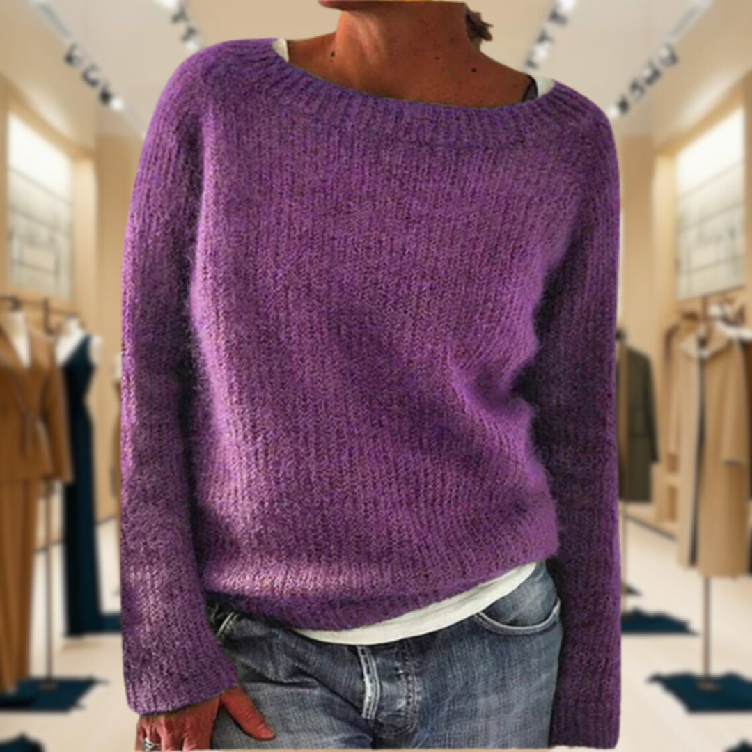 Luma | Klassischer Wollpullover