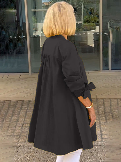 Lucia™ - Tunika-Shirt mit Knopfleiste