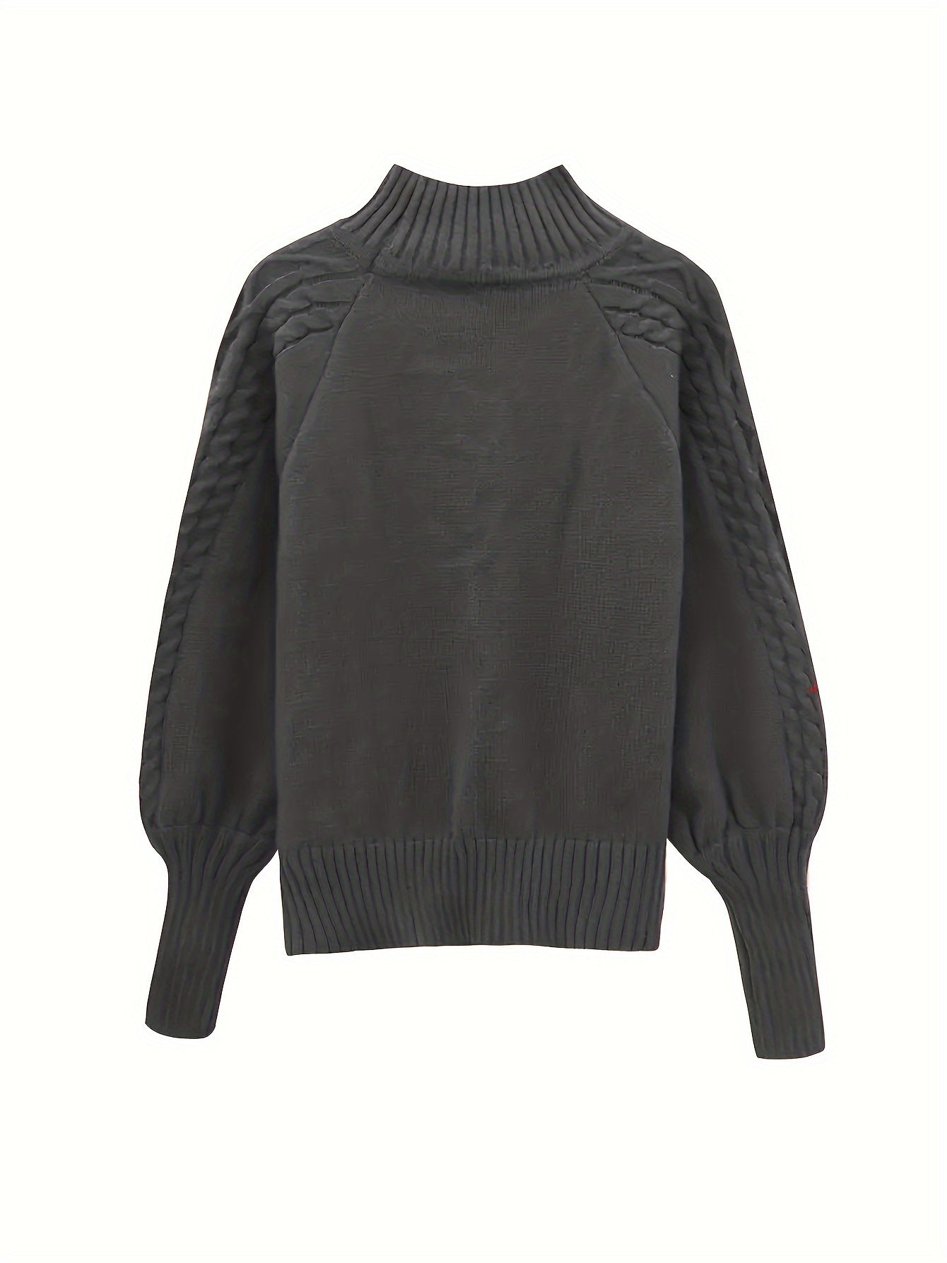 Tinsley – Langer, Lässiger Strickpullover Mit Langarm