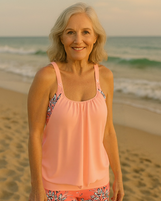 Inge - Blumenprint Klassische Tankini