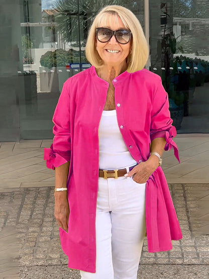 Lucia™ - Tunika-Shirt mit Knopfleiste