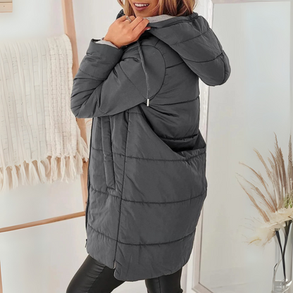 Daniela | Lässige Steppjacke mit Kapuze