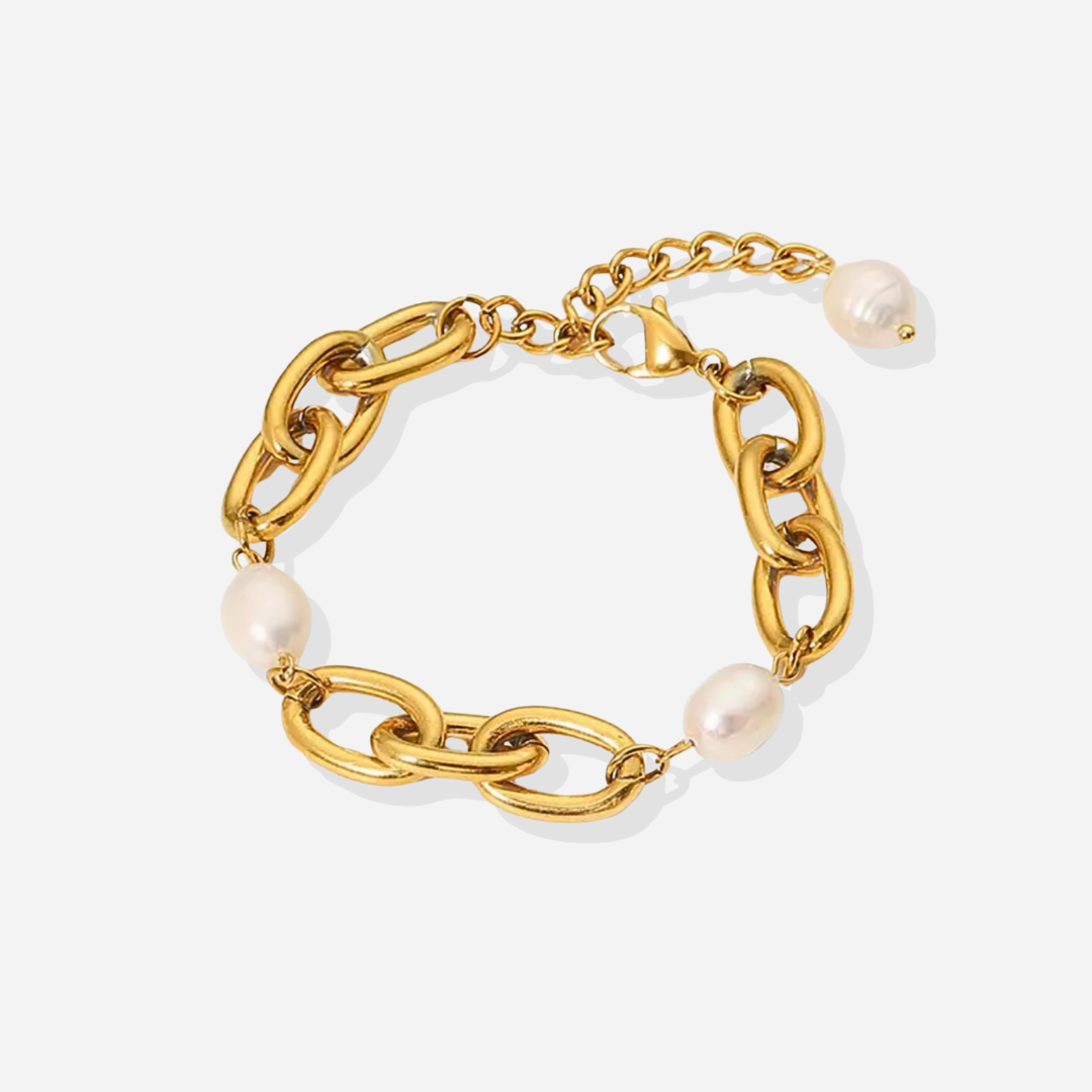 Ysabel™ | Armband chunky mit großen Perlen