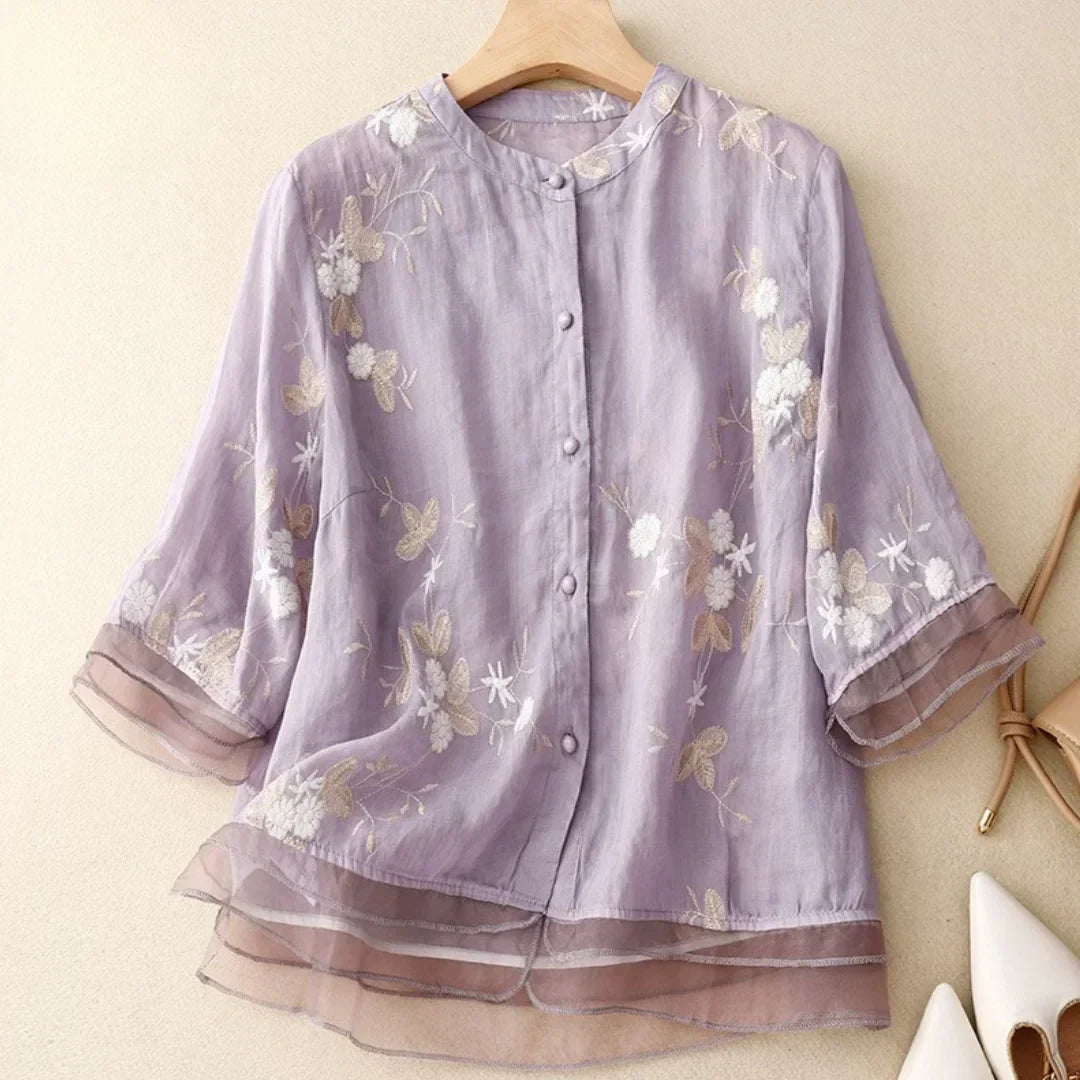 Seraphina™ | Bestickte Bluse