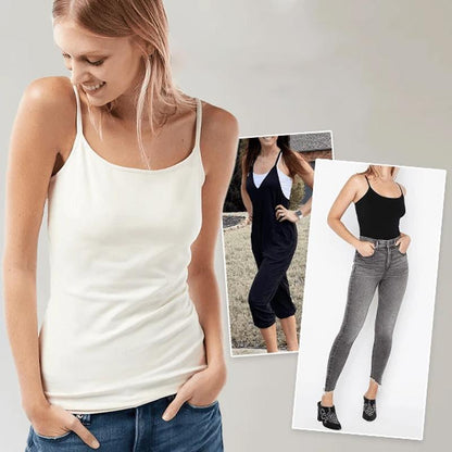 Gepolstertes Tanktop | Trägertop mit integriertem BH