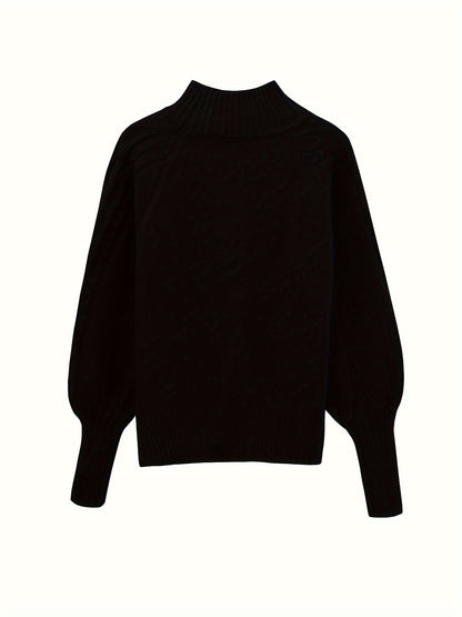 Tinsley – Langer, Lässiger Strickpullover Mit Langarm
