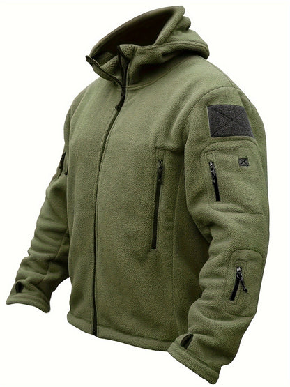 Rosendo – Langärmeliger Kapuzenpullover mit Taschen