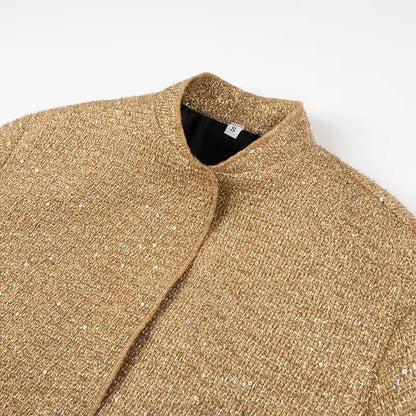 Eva | Jacke mit Perlenrand