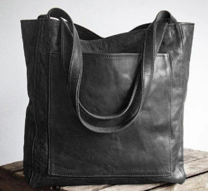 Ella™ | Klassische Leder-Tote