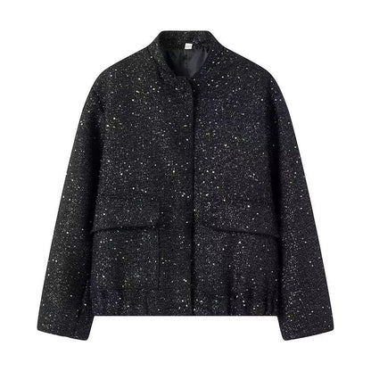 Eva | Jacke mit Perlenrand