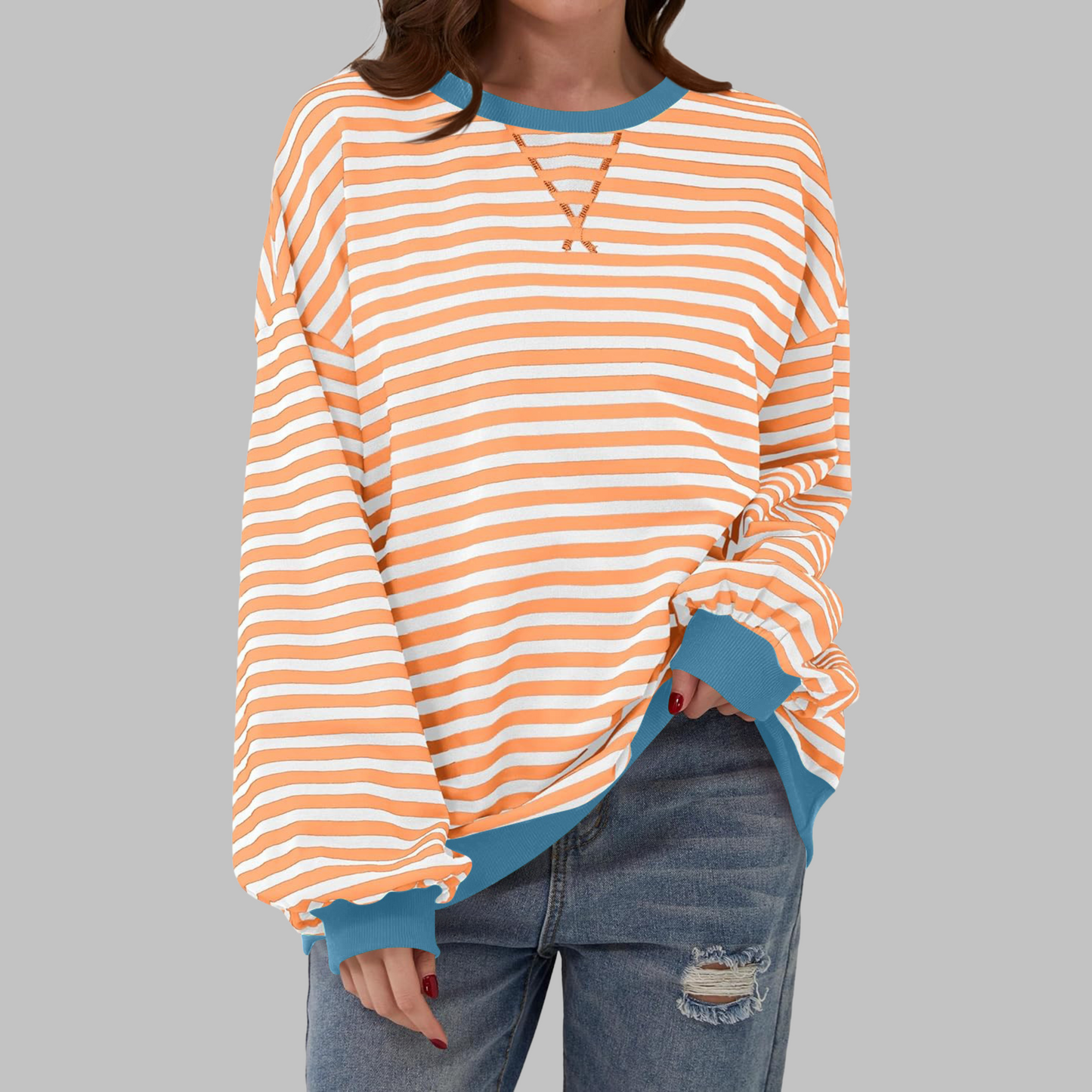 Lisa | Gestreifter Pullover