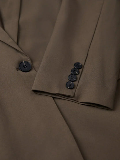 ELYRA™ | Übergroßer Blazer in Unifarben