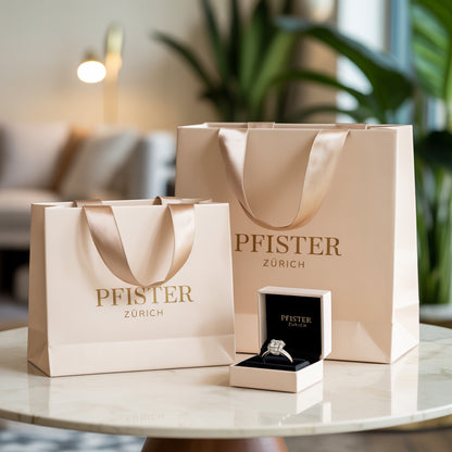 Eleganter Perlenring