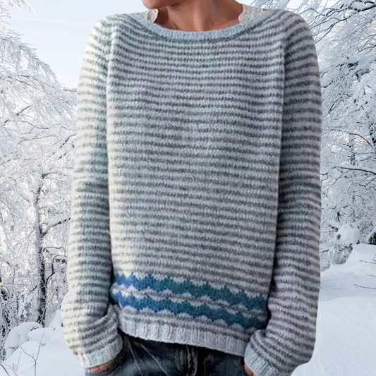 Juniper - Rundhals Lockere Pullover