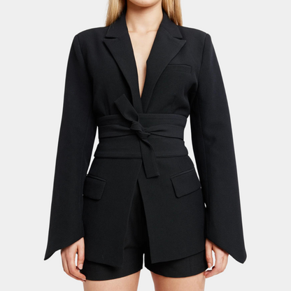 MARISA | Blazer mit Gürtel für einen schicken Look