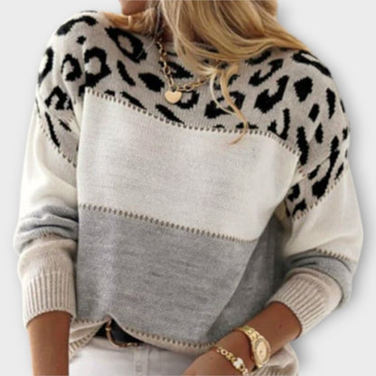 Kay - Lässiger Leopard Pullover