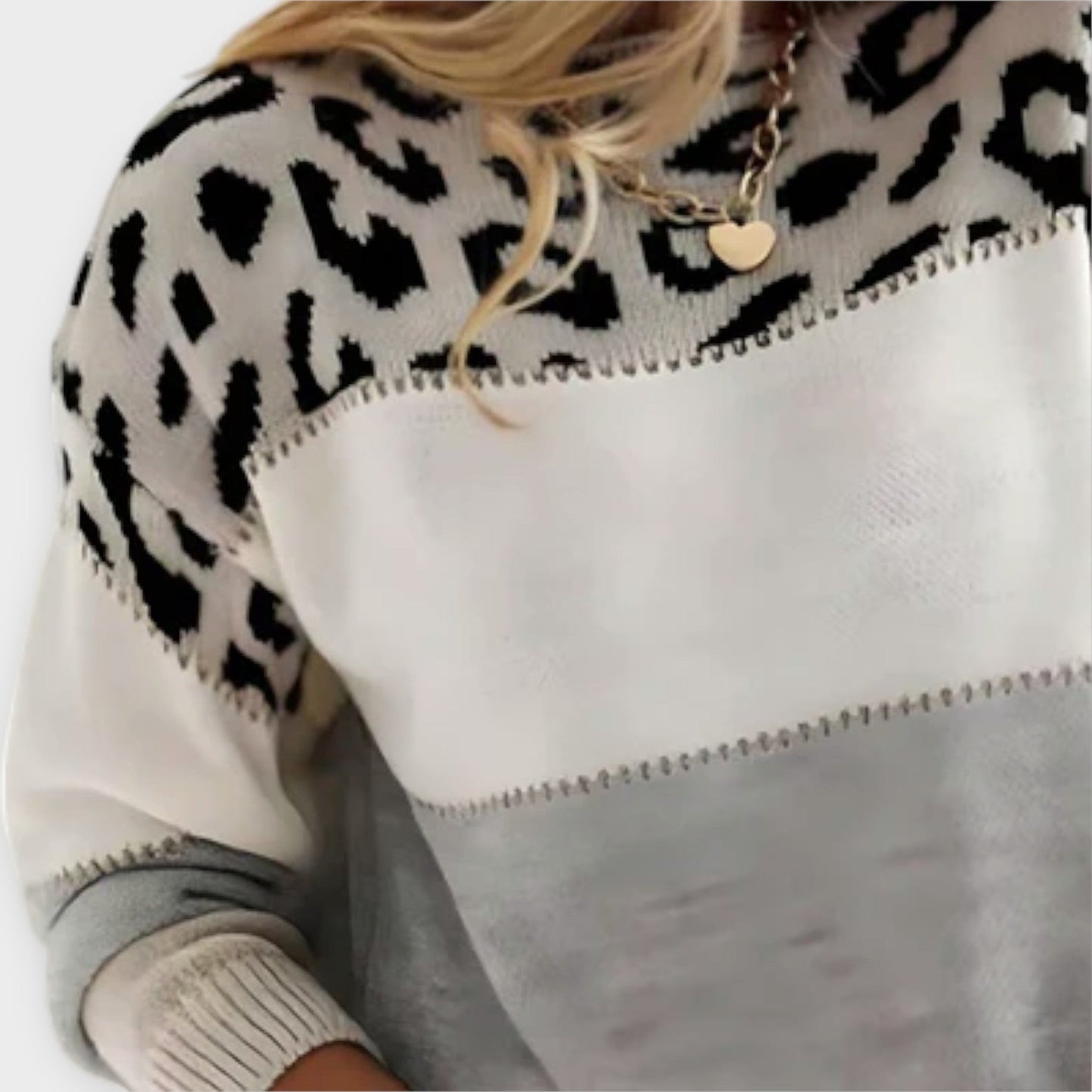 Kay - Lässiger Leopard Pullover