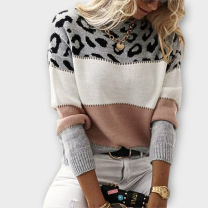 Kay - Lässiger Leopard Pullover