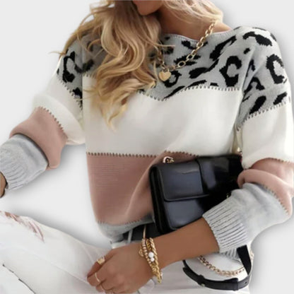 Kay - Lässiger Leopard Pullover