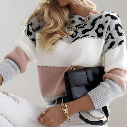 Charlene | Schicker Leopardenpullover