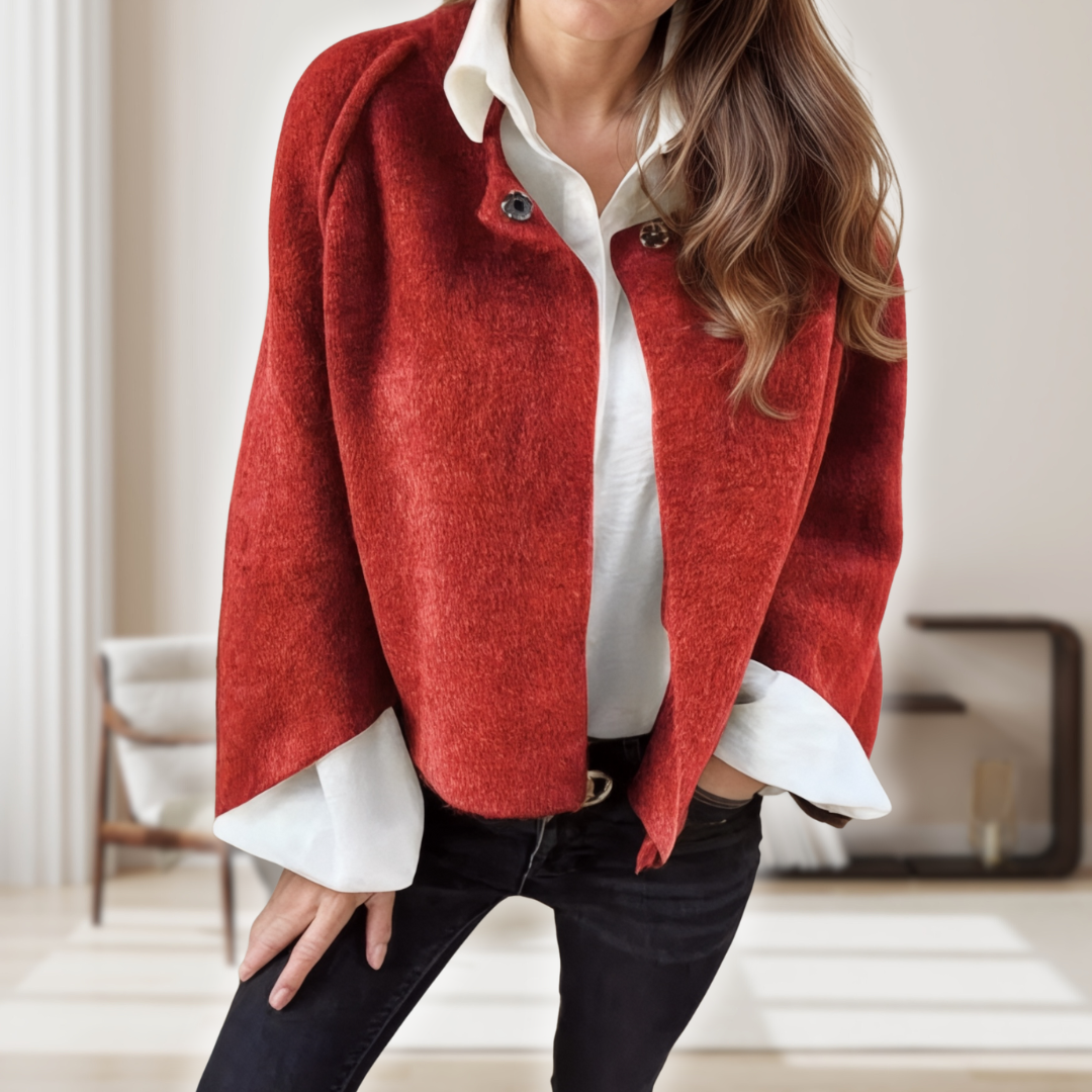 Mystique & Co™ Lily Kuscheliger Strickcardigan