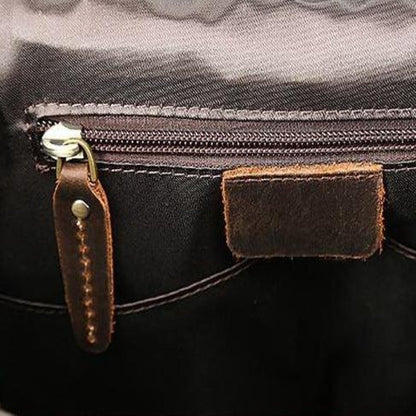 Vintage Leder Rucksack