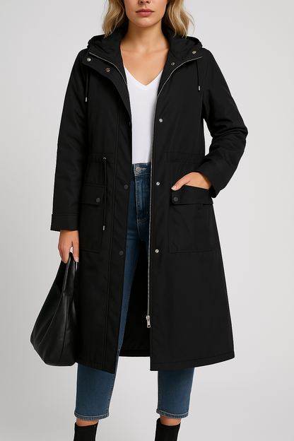 Marcella - Eleganter Trenchcoat mit stilvollen Kordeln