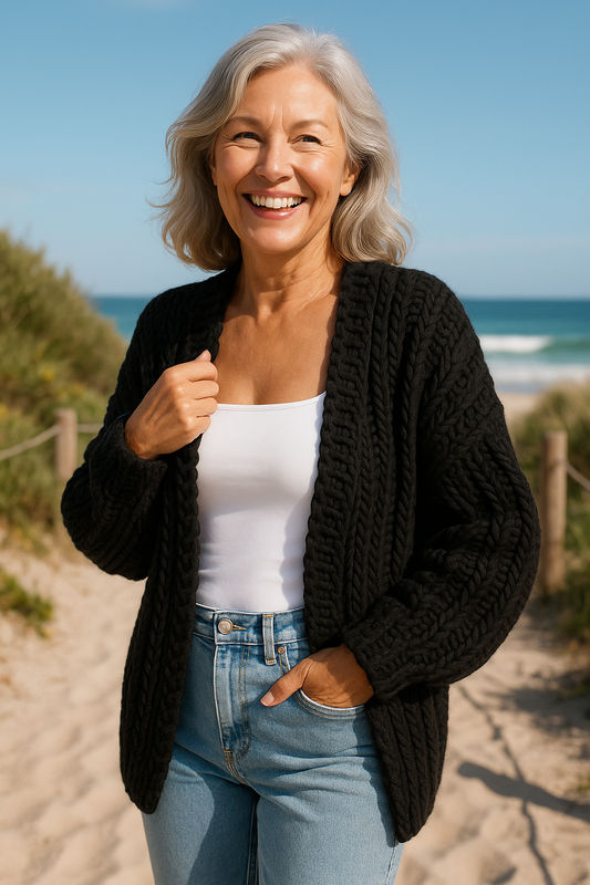 Solace | SoftLayer Cardigan – Sanfter Komfort in eleganten Lagen